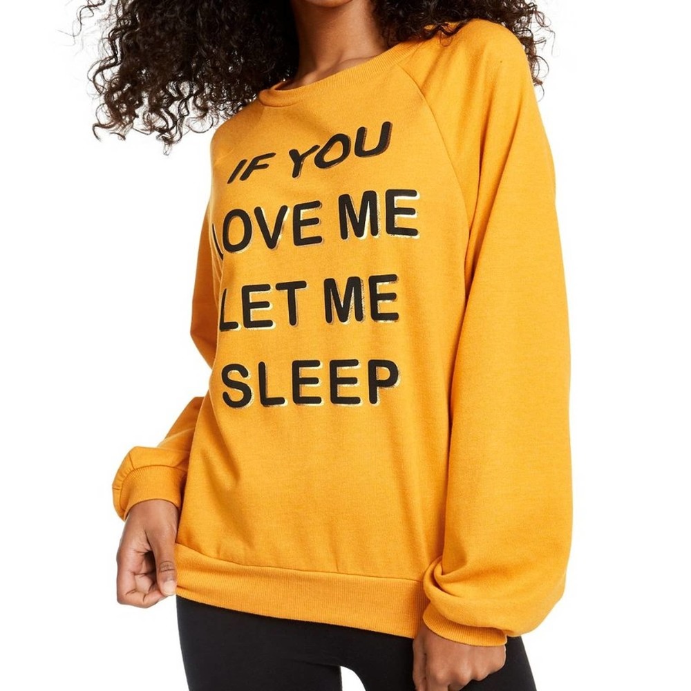 Rebellious One Long-Sleeve Message Top Size XS